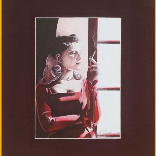 Détente – Dimension : 92x73 cm. – Plus dispo