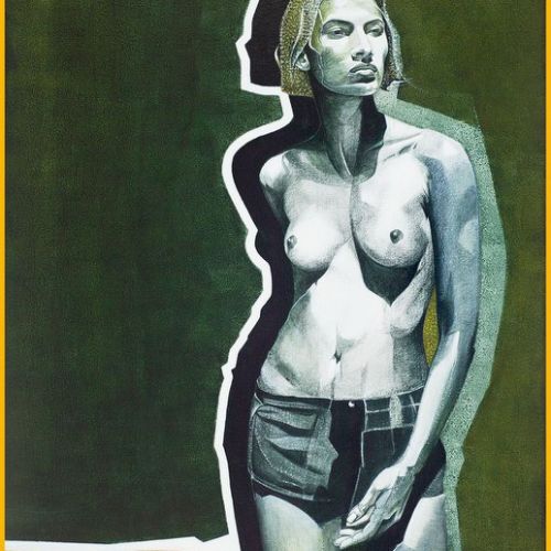 Sculpturale – Dimension : 72x60 cm. – Prix : 1500€