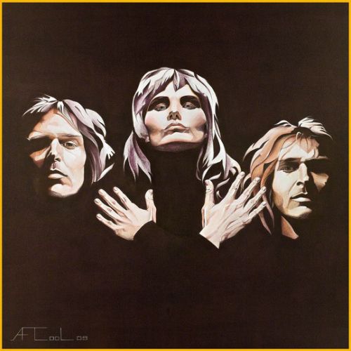 Âmes dans un clair obscur – Dimension : 100x100 cm. – Prix : 3000€