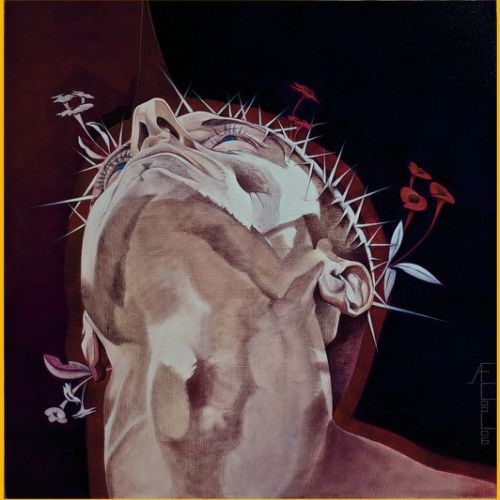 The crown of thorns – Dimension : 60x60 cm. – Plus dispo