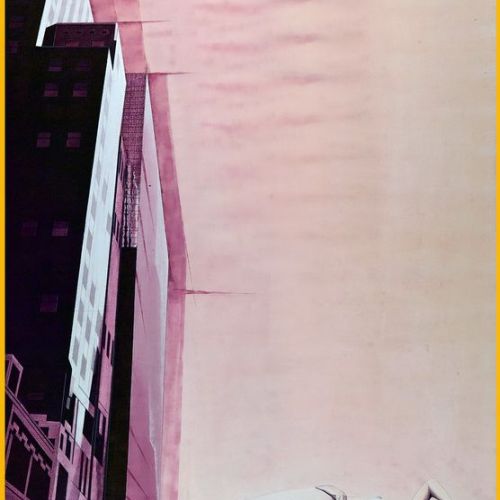 La madone des buldings – Dimension : 146x114 cm. – Prix : 4000€