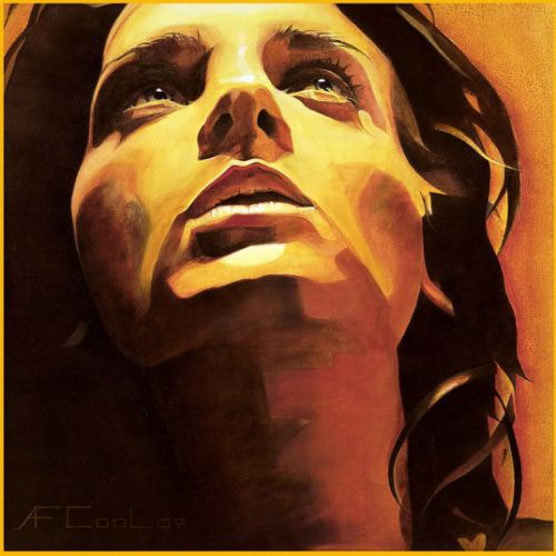 Regard vers la lumière – Dimension : 60x60 cm. – Prix : 1500€