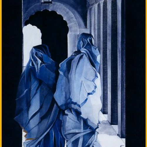 Promenade indienne – Dimension : 61x38 cm. – Plus dispo