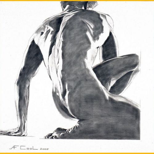 Tout ce dont Eve a toujours rêvé – Dimension : 100x100 cm. – Prix : 1500€