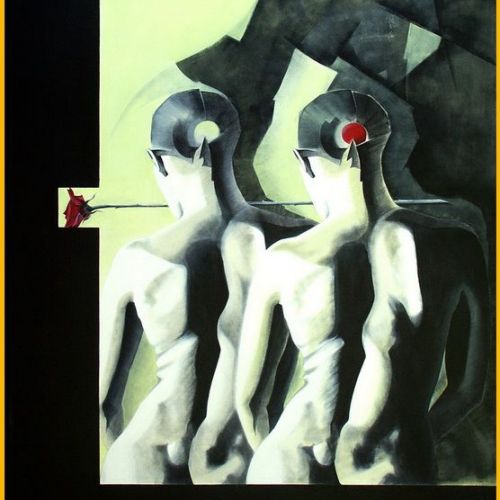 Gémellité – Dimension : 130x97 cm. – Prix : 2800€