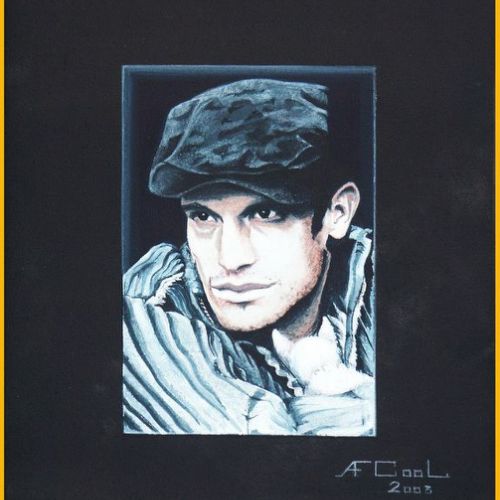 Mauvais garçon gentil chaton – Dimension : 27x22 cm. – Prix : 600€