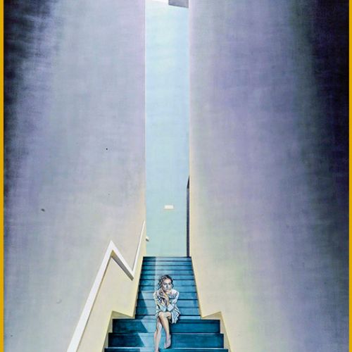 Les baskets rouges – Dimension : 146x113 cm. – Prix : 4000€