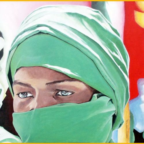 Aïcha – Dimension : 73x92 - Plus dispo