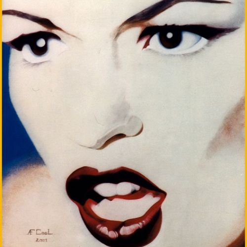 L’Effroi – Dimension : 73x60 cm. – Plus dispo