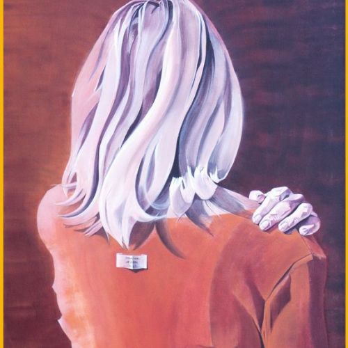 Audosportrait – Dimension : 73x92 cm. – Prix : 1900€