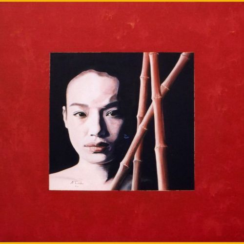 Shanghai – Dimension : 70x70 cm. – Prix : 1900€