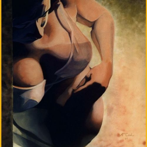 Rondeurs – Dimension : 92x73 cm. – Prix : 1800€