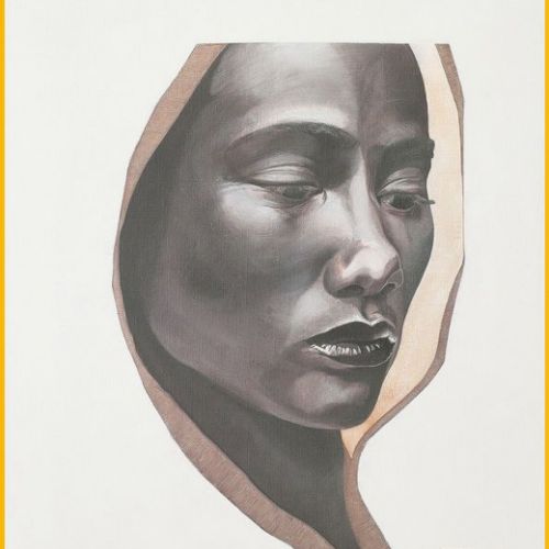 La vierge noire – Dimension : 55x46 cm. – Prix : 1200€