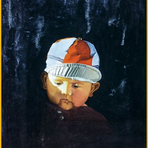 L’enfant à la caquette – Dimension : 92x73 cm. – Prix : 2000€